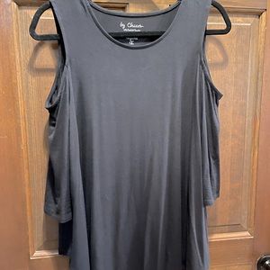 Chico’s Modal Cold Shoulder top sz 1